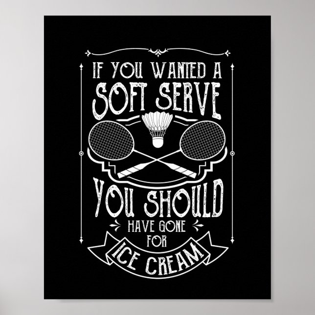 Poster Quand vous faites un dessert doux blinton blague d (Devant)