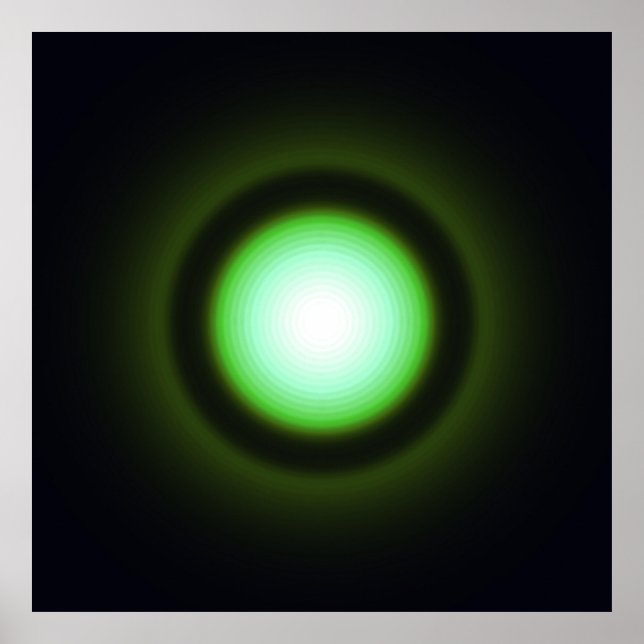 Poster Quantum Physics Geometric Pattern  (Devant)