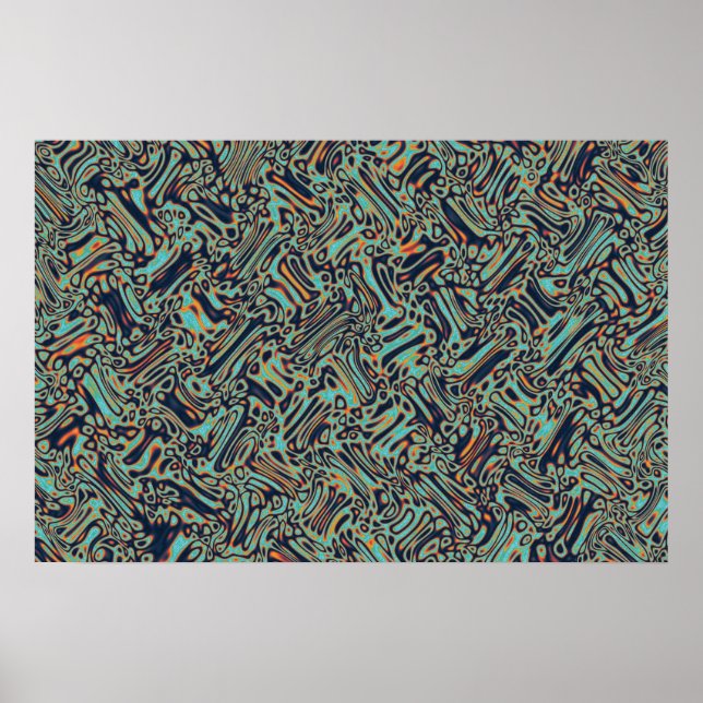 Poster Quantum Physics Turbulence  (Devant)