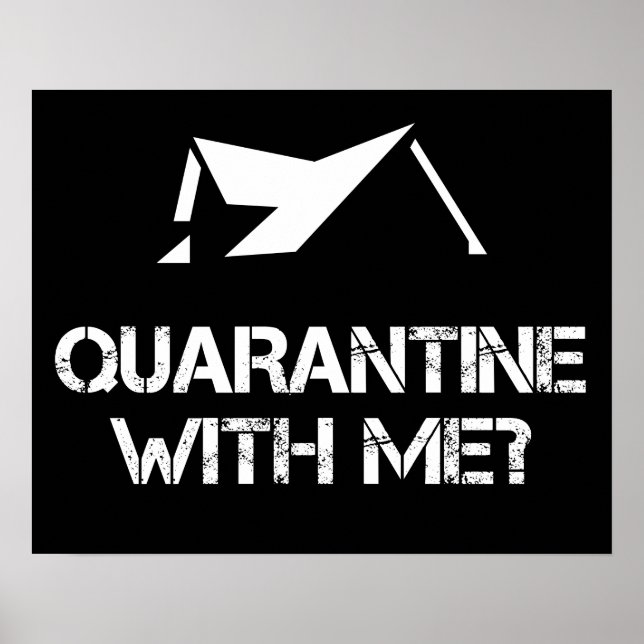 Poster Quarantaine avec moi ? (Devant)
