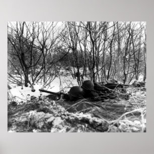 Poster quarante-cinquième Division d'infanterie à la