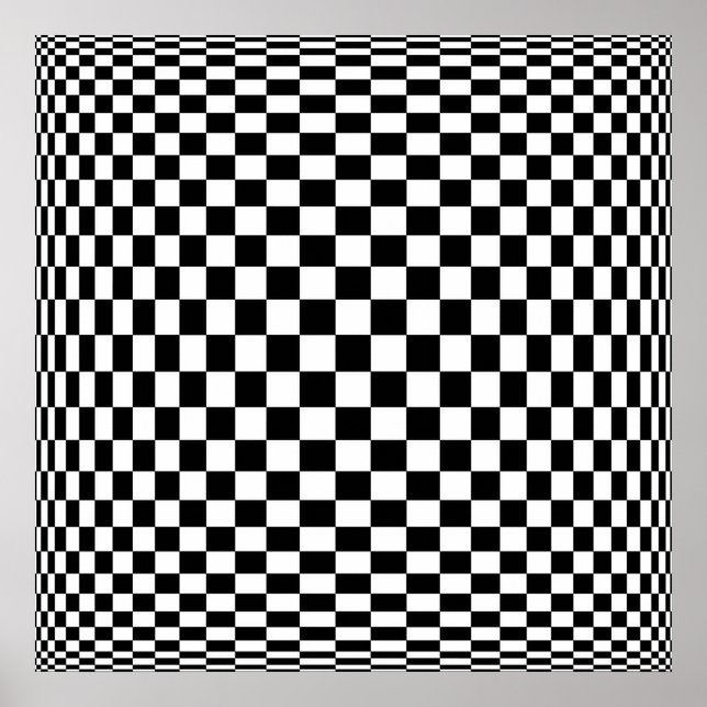 Poster Quark Op Art (Devant)