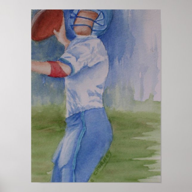 Poster Quart de football (Devant)