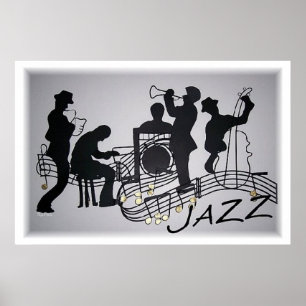 Poster Quartet de jazz