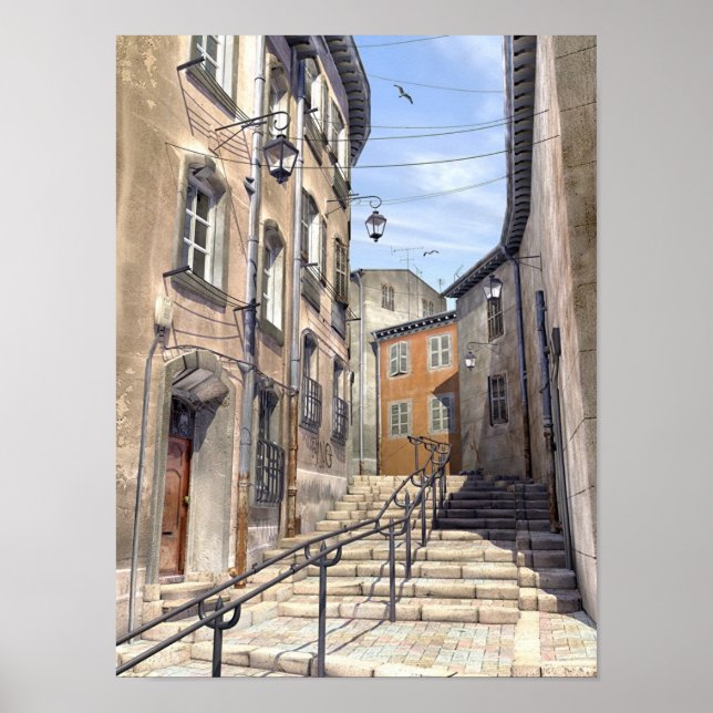 Poster Quartier du Panierà Marseille (Devant)