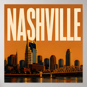 Poster Quartier musical de Broadway à Nashville