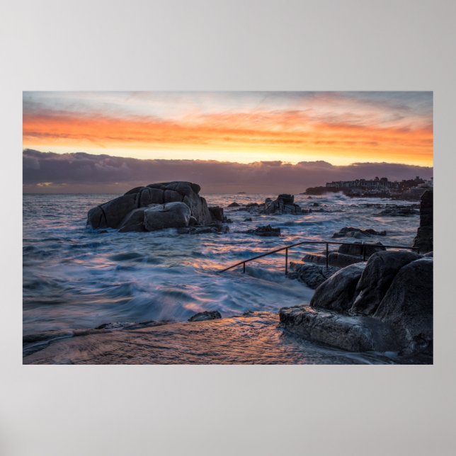 Poster Quarty Foot, Sandycove, Comté de Dublin, Irlande (Devant)