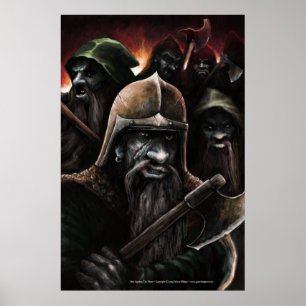 Poster Quatre contre l'affiche Abyss