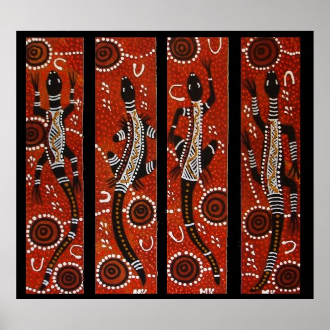 Poster Quatre Goanna Dream (Devant)
