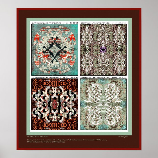 Poster Quatre nouvelles aventures mondiales (Devant)