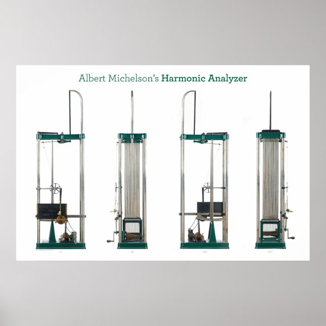 Poster Quatre points de vue sur le blanc : Harmonic Analy (Devant)