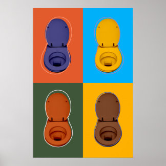 POSTER QUATRE POTS