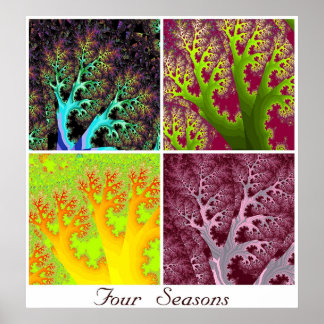 Poster Quatre saisons