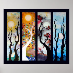 Poster Quatre saisons
