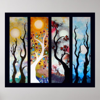Poster Quatre saisons