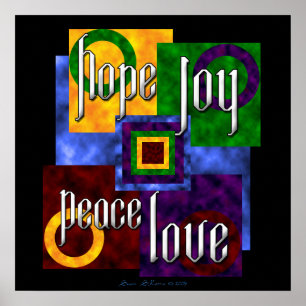 Poster Quatre Vertus