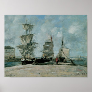 Poster Quay chez Honfleur