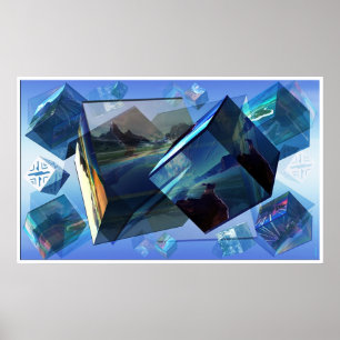 Poster Qubism