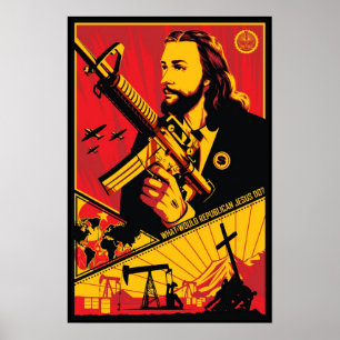 Poster Que Jésus républicain ferait-il ?
