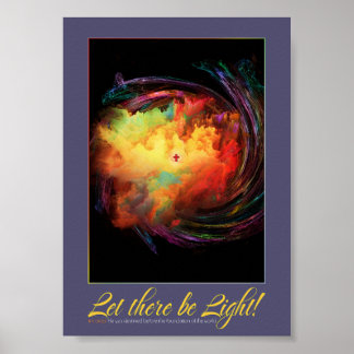 Poster Que la lumière soit !