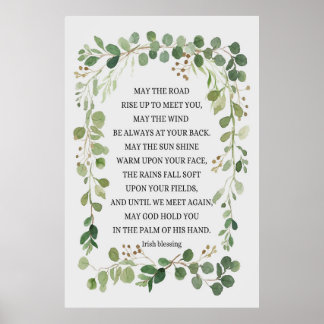 Poster Que la route monte pour vous rencontrer