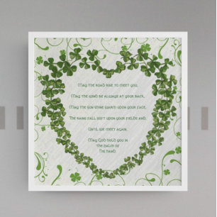 Poster Que la route monte pour vous rencontrer Irish Bles