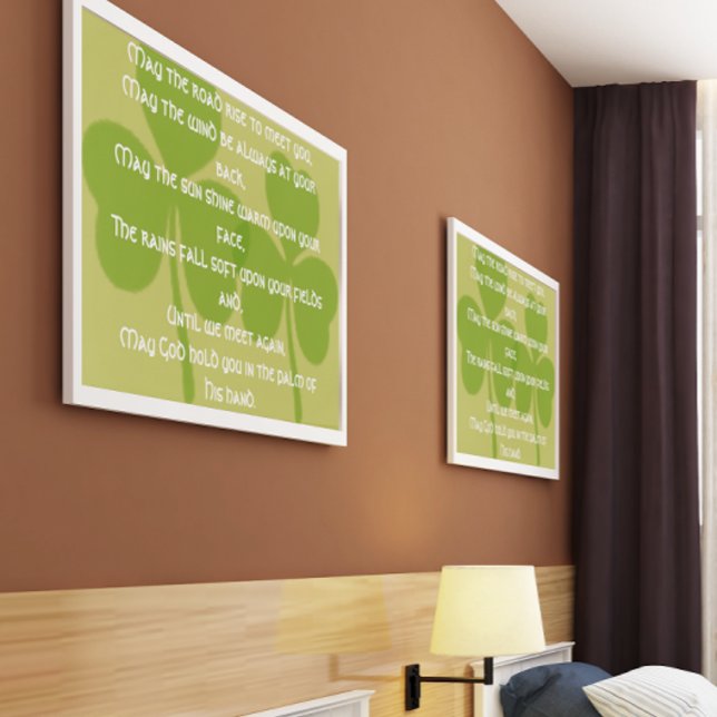 Poster Que le chemin se lève pour vous rencontrer (Créateur téléchargé)