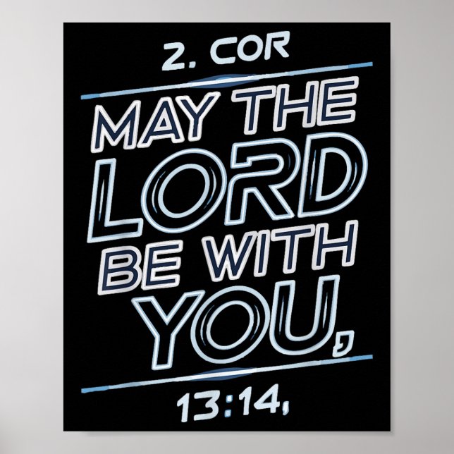 Poster Que le Seigneur soit avec vous  (Devant)