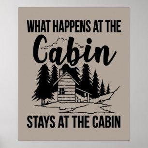 Poster Que se passe-t-il au Cabine reste à la Cabine