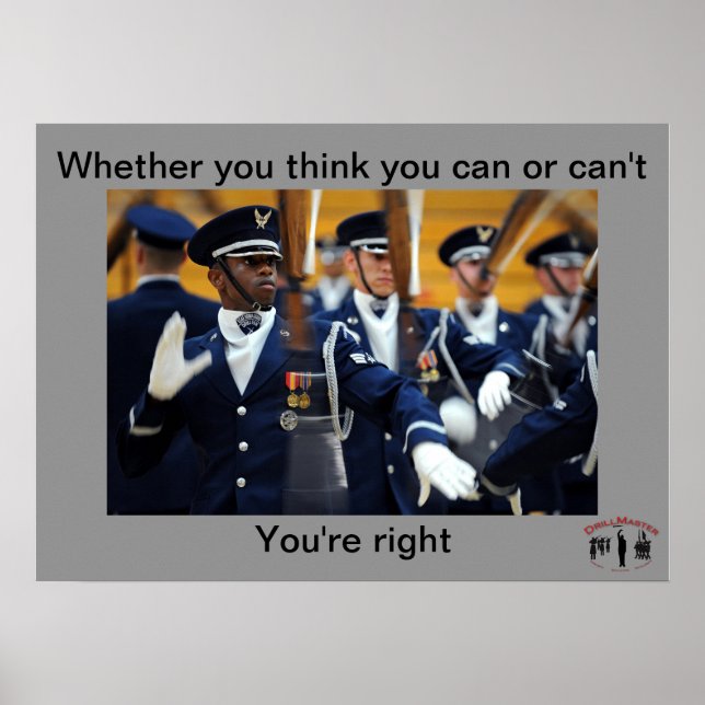 Poster Que vous pensiez le pouvoir ou non (Devant)