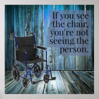 Que voyez-vous ? Fauteuil roulant