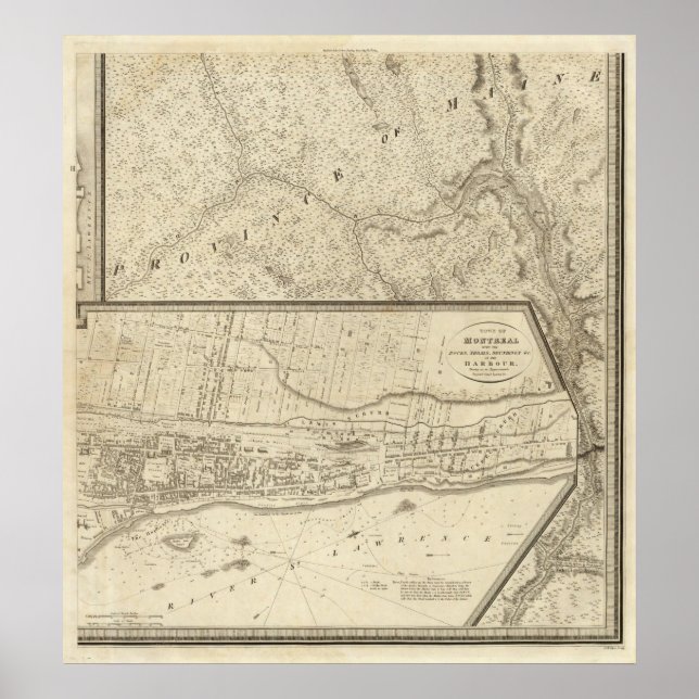 Poster Québec, Canada 3 (Devant)