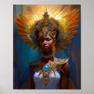 Poster Queen Goddess Imaginaire Art