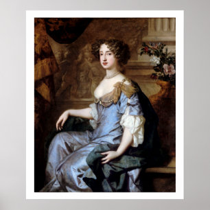 Poster Queen Mary II par Sir Peter Lely