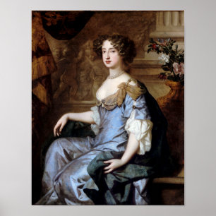 Poster Queen Mary II par Sir Peter Lely