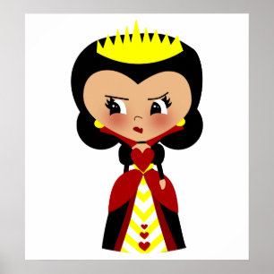 Poster Queen of Hearts - Alice's Adventures in Wonderland