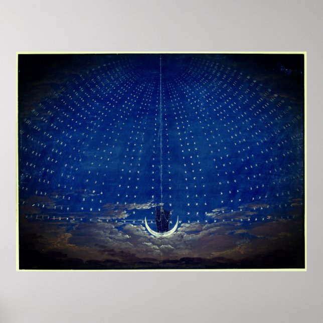Poster Queen of the Night Mozart Magic Flute Flûte magiqu (Devant)