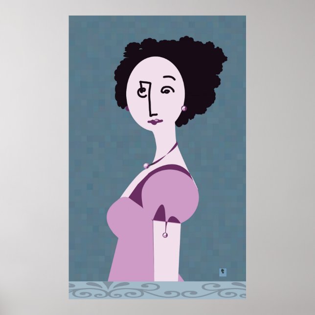 Poster Queenie (Devant)