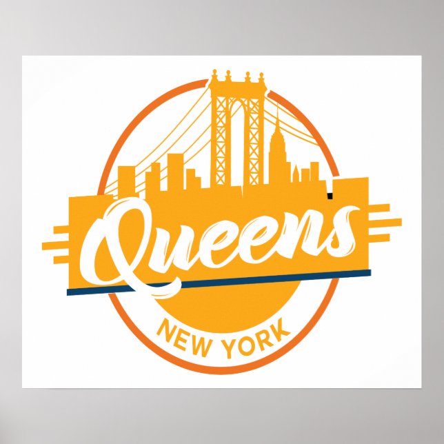 Poster Queens New York (Devant)