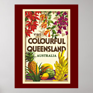 Poster Queensland Australie