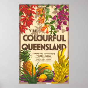 Poster Queensland Travel