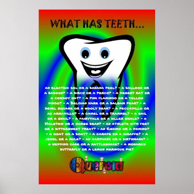 Poster Quefoki Teeth 2 (Devant)