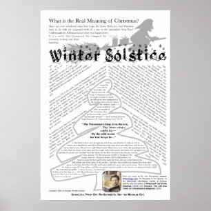 Poster Quelle est la véritable signification de Noël ?