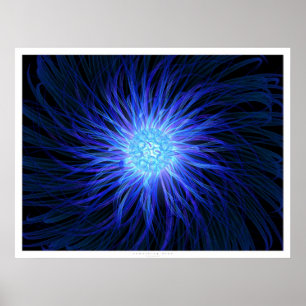 Poster Quelque chose bleue