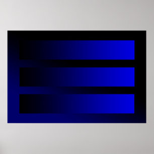 Poster quelques gradients bleus