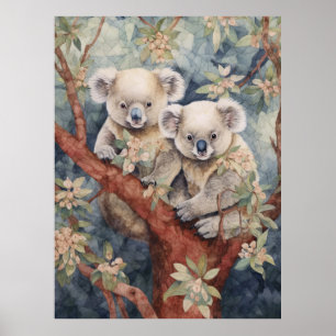 Poster Quelques koalas