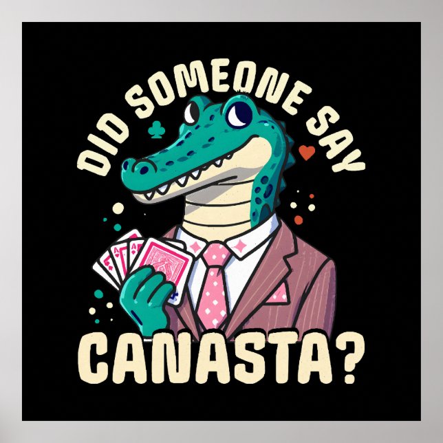 Poster Quelqu'Un A Dit Canasta (Devant)