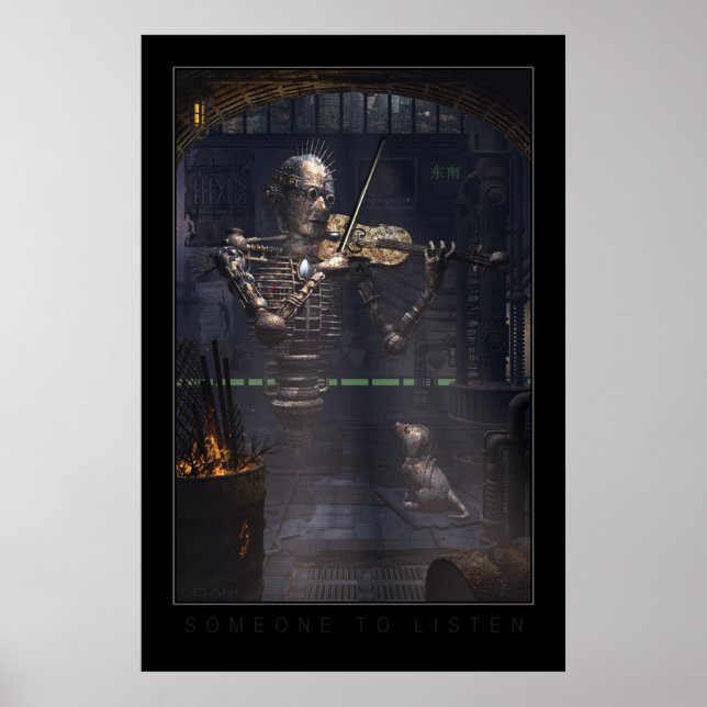 Poster Quelqu'un pour écouter (Devant)