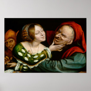 Poster Quentin Matsys - Amants assortis