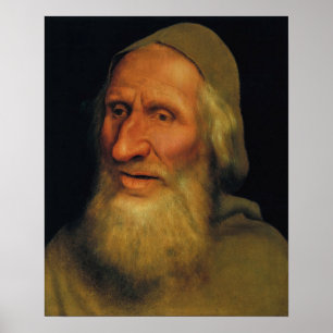 Poster Quentin Matsys - Chef d'un vieil homme